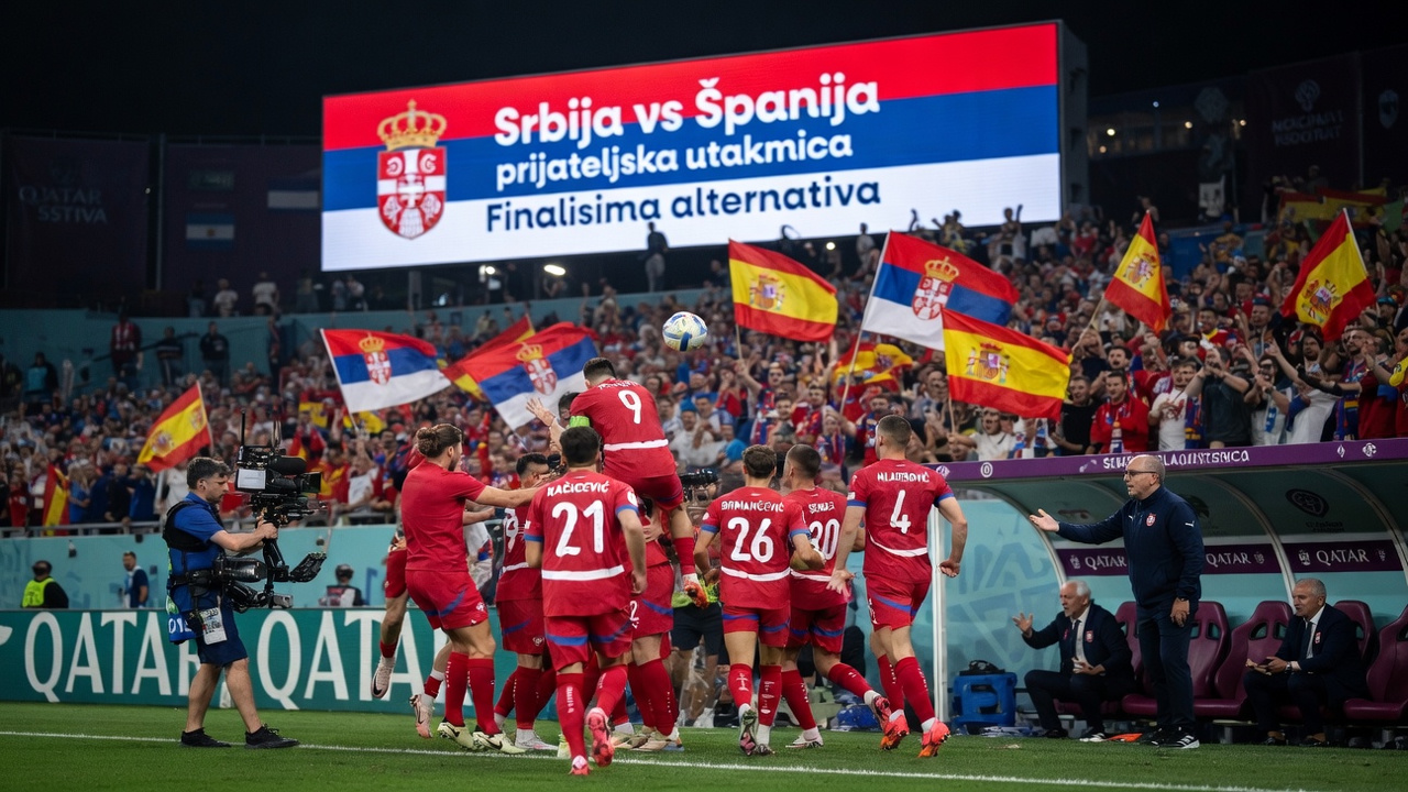 Srbija bi mogla da igra sa Španijom!