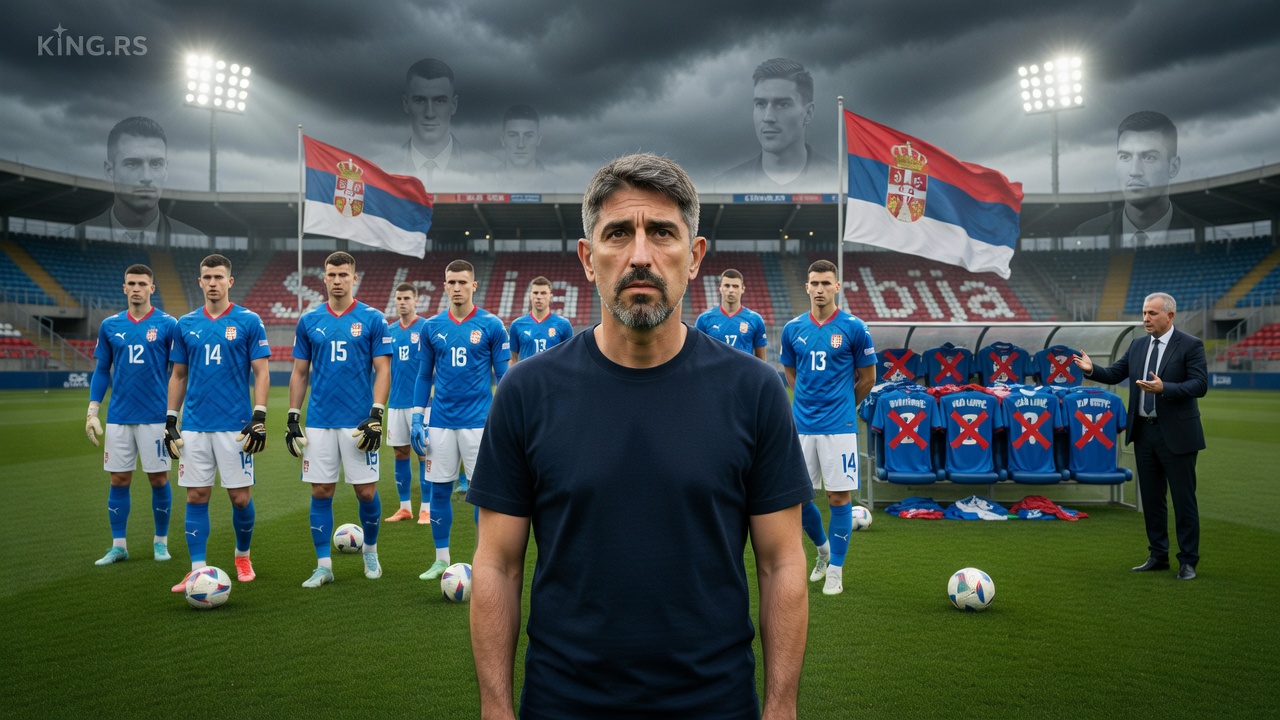 Paunović ostao bez pola tima!