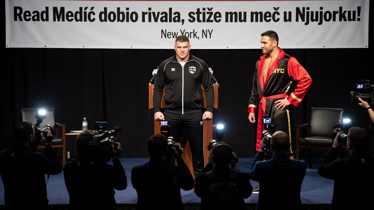 Medić dobio rivala, stiže mu meč u Njujorku! Medić dobio rivala, stiže mu meč u Njujorku!