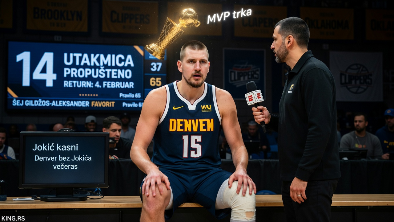 Jokić kasni, MVP trka mu beži Jokić kasni, MVP trka mu beži