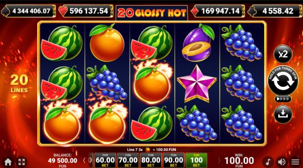 20 Glossy Hot