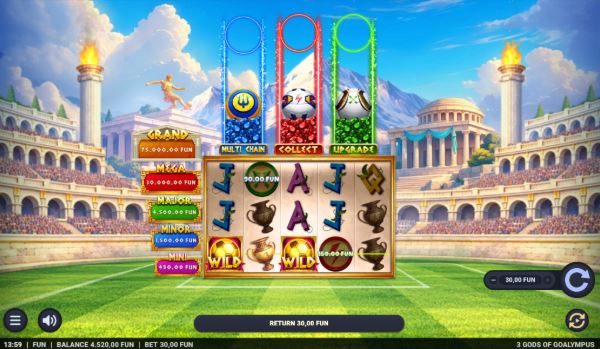 Kako Igrati 3 Gods of Goalympus Slot za Pravi Novac