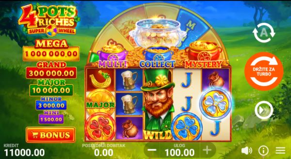 4 Pots Riches: Super Wheel