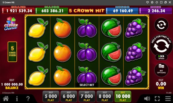 5 Crown Hit Demo
