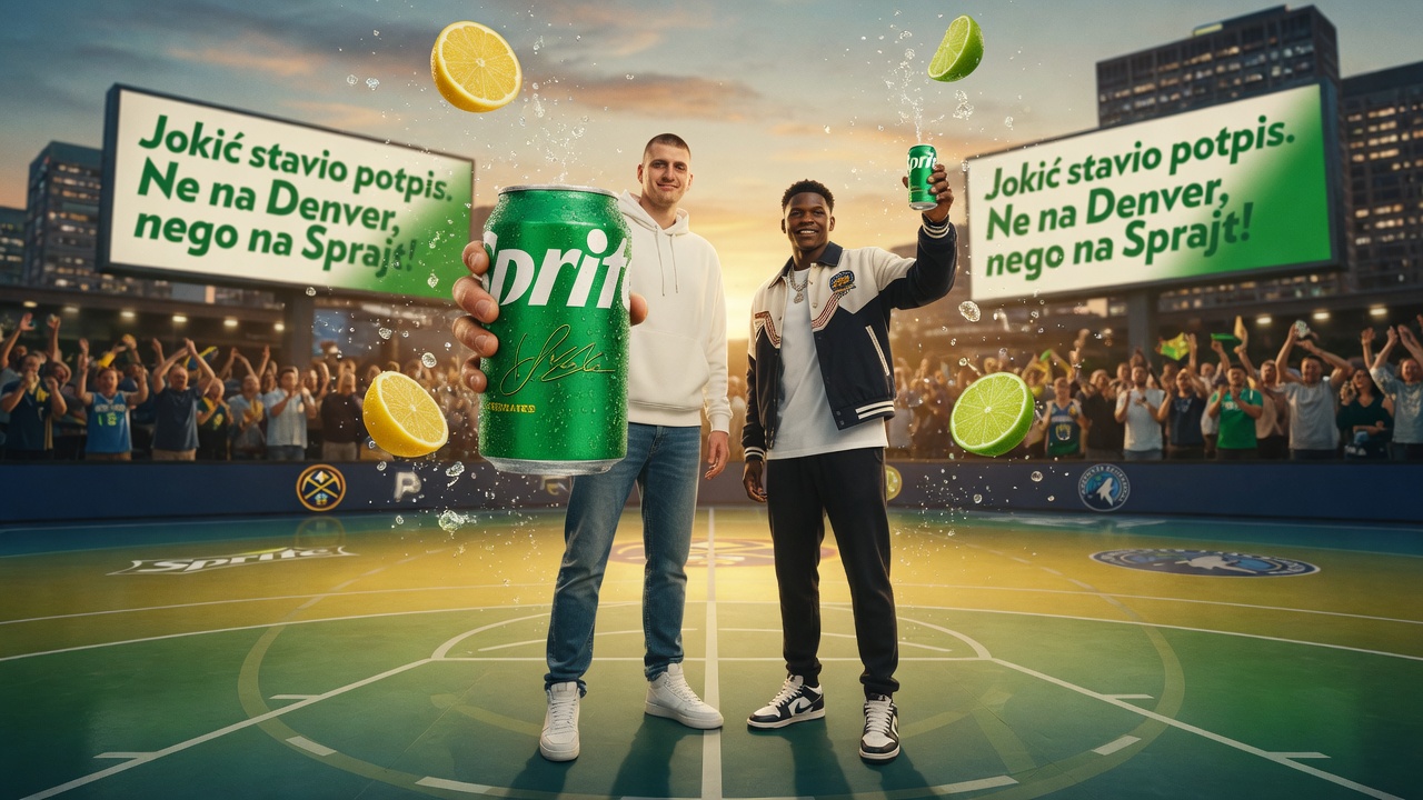 Jokić stavio potpis. Ne na Denver, nego na Sprajt! Jokić stavio potpis. Ne na Denver, nego na Sprajt!
