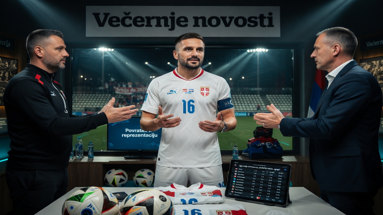 Tadić otkrio: Paunović me vratio u reprezentaciju