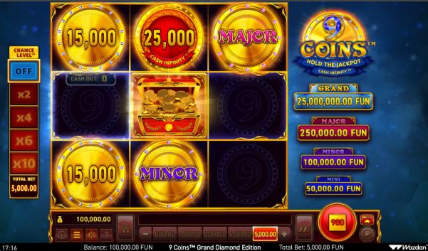 Kako Igrati 9 Coins™ Grand Diamond Edition Slot za Pravi Novac