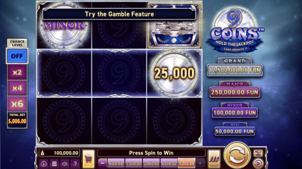 9 Coins™ Grand Platinum Edition