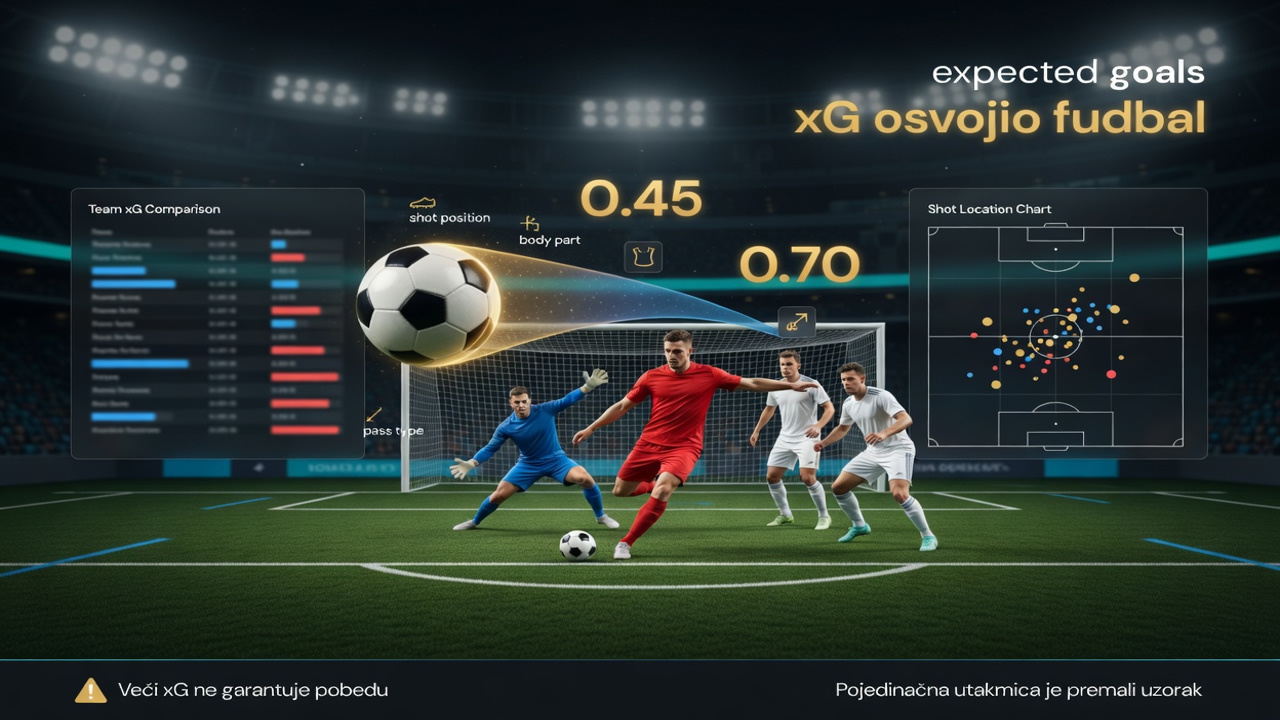 xG osvojio fudbal. Brojka koja menja analizu! xG osvojio fudbal. Brojka koja menja analizu!