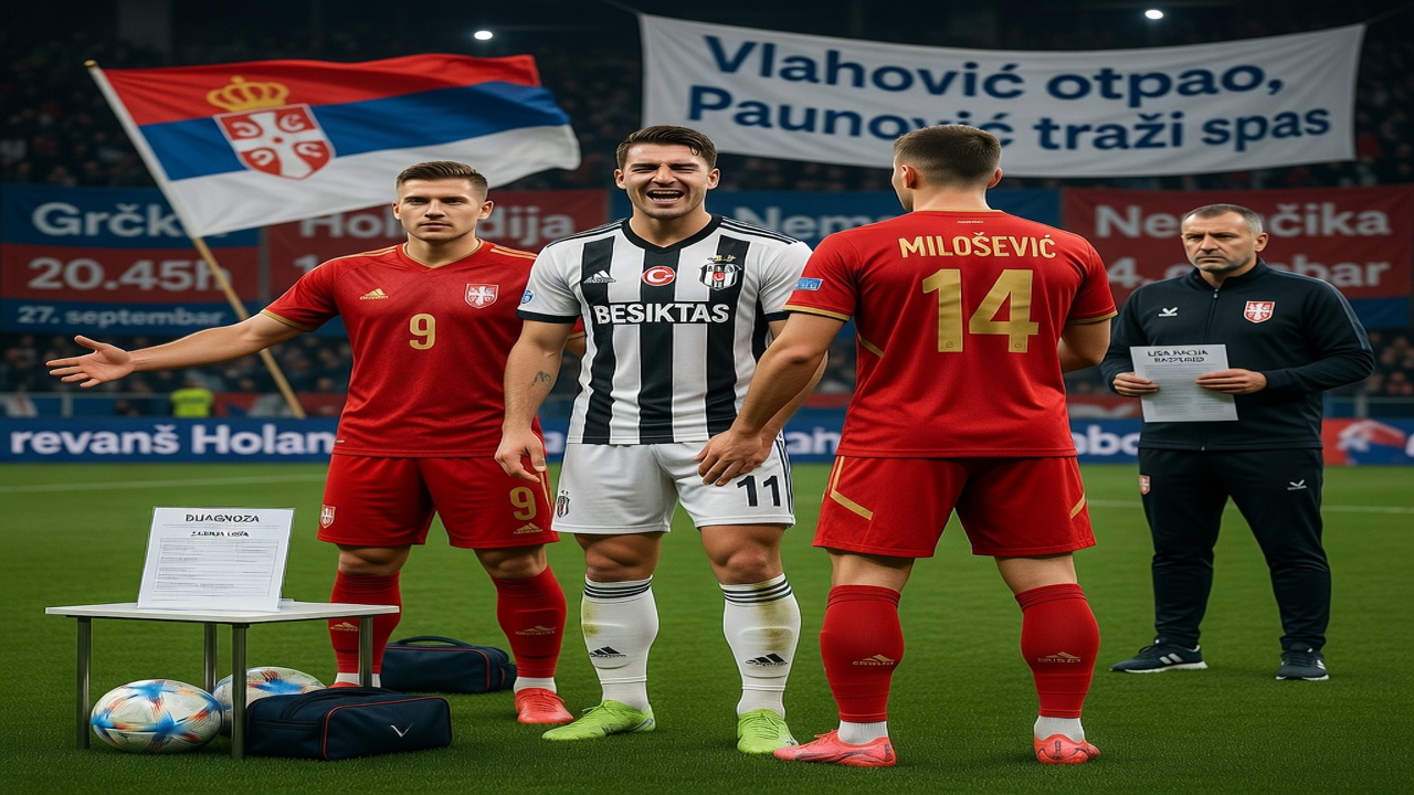 Vlahović otpao, Paunović traži spas
