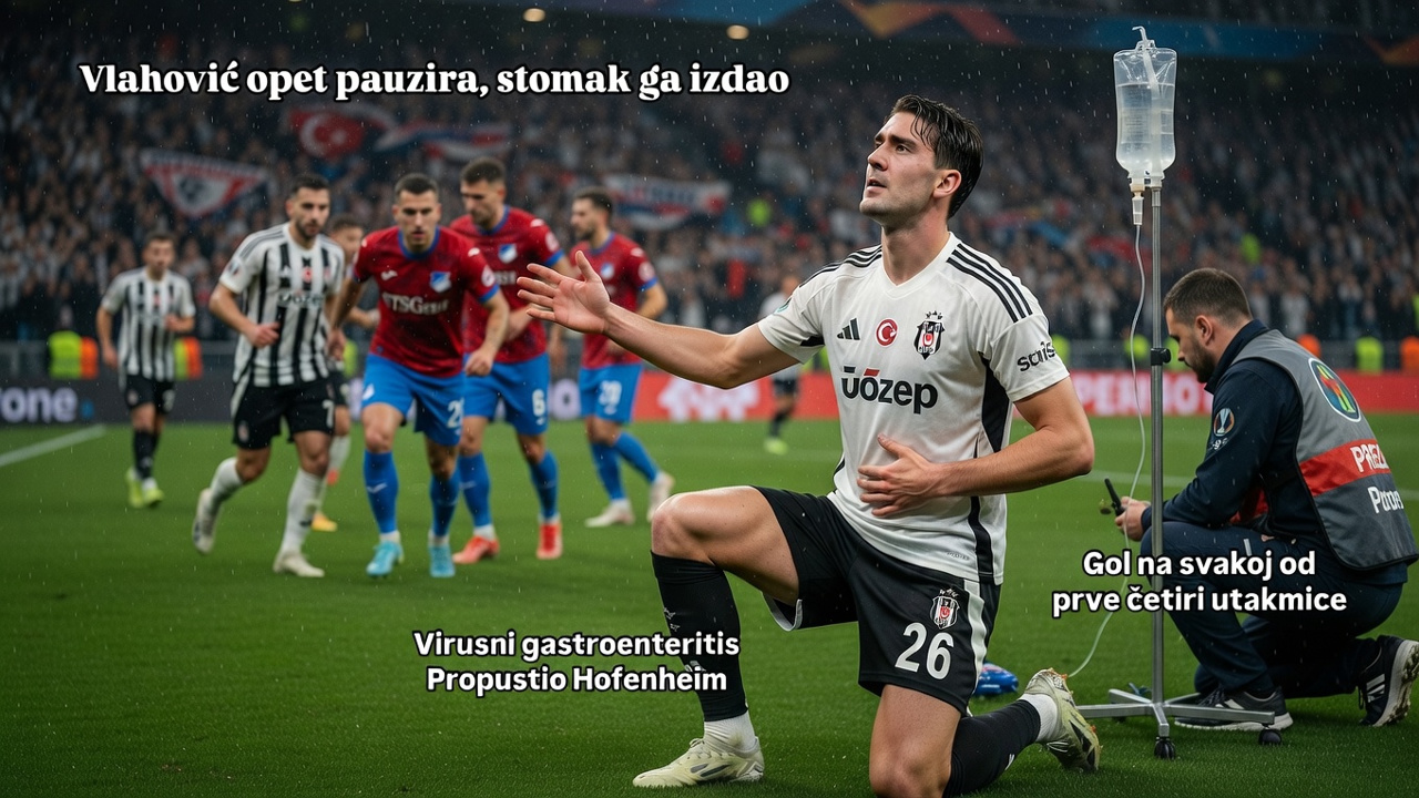 Vlahović opet pauzira, stomak ga izdao