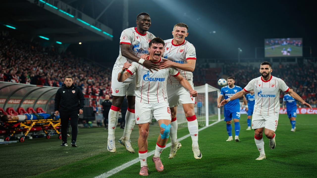 Zvezda deklasirala Radnički. Trijumf 3:0! Zvezda deklasirala Radnički. Trijumf 3:0!