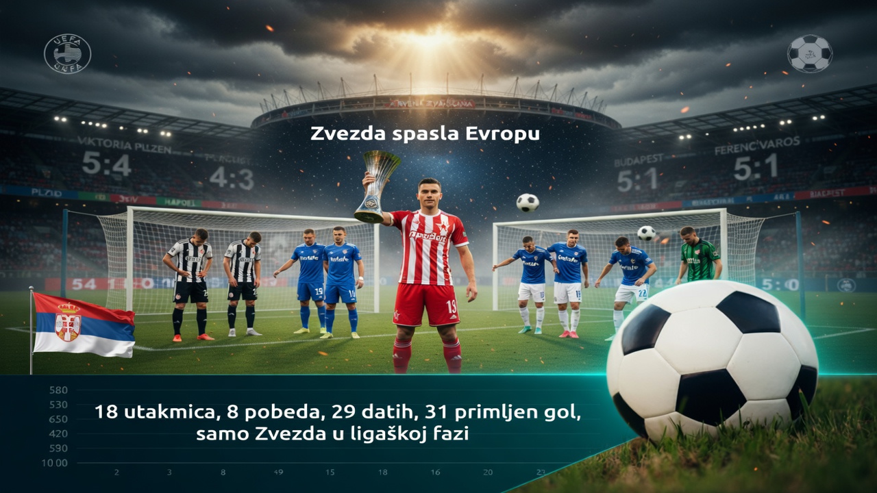 Zvezda spasla Evropu, ostali ispali rano