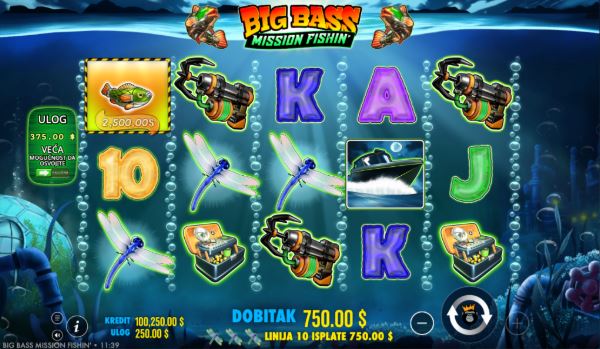 Kako Igrati Big Bass Mission Fishin` Slot za Pravi Novac