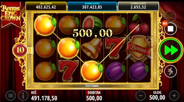 Kako Igrati Bonus Epic Crown Slot za Pravi Novac
