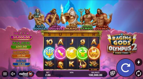 Raging Gods: Olympus 2 POWER COMBO