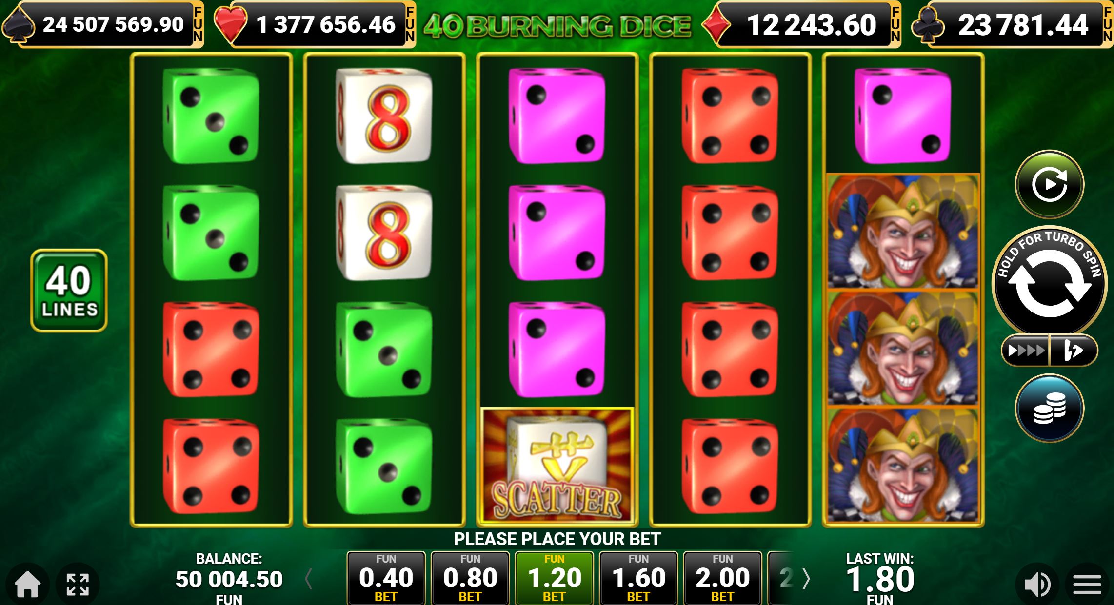 Bonusi i Posebne Funkcije Igre 40 Burning Dice