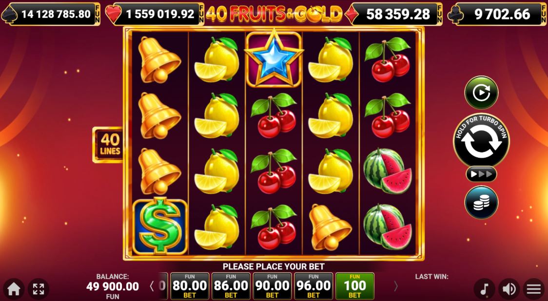 40 Fruits & Gold
