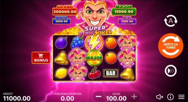 Super Pink Joker: Hold and Win