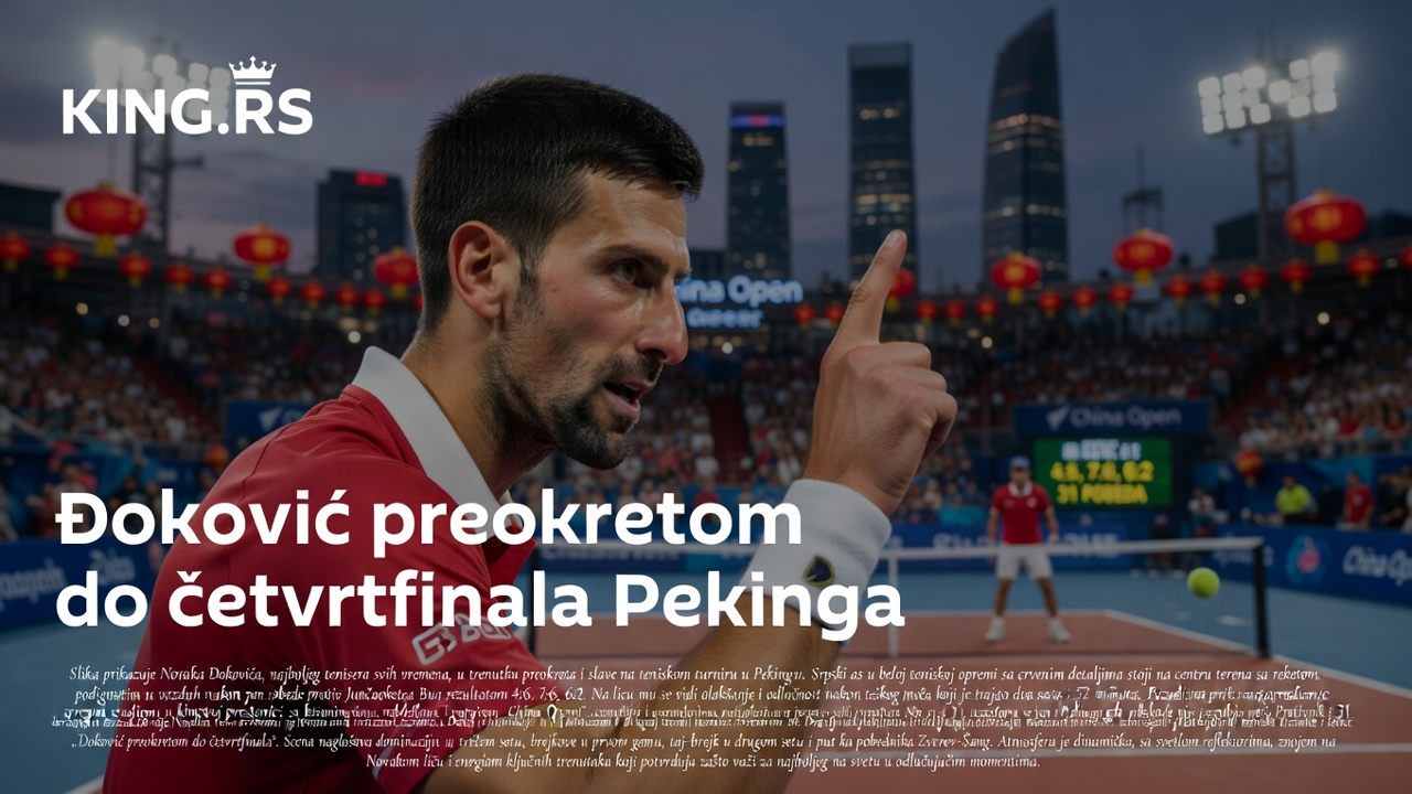 Đoković preokretom do četvrtfinala Pekinga Đoković preokretom do četvrtfinala Pekinga
