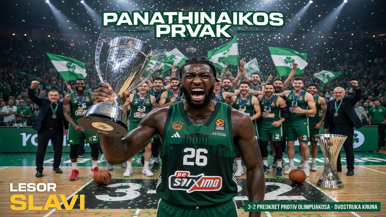 Lesor slavi: Panatinaikos vratio tron! Lesor slavi: Panatinaikos vratio tron!