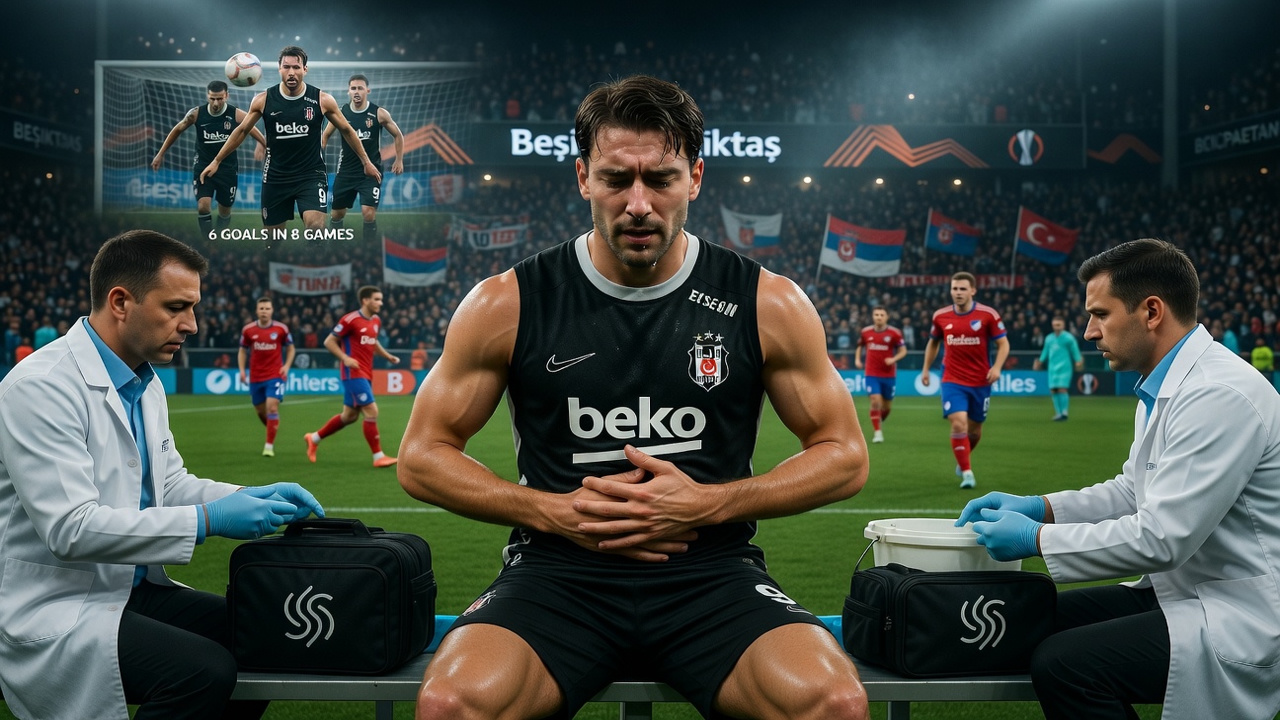 Vlahović bolestan, Bešiktaš bez napadača!