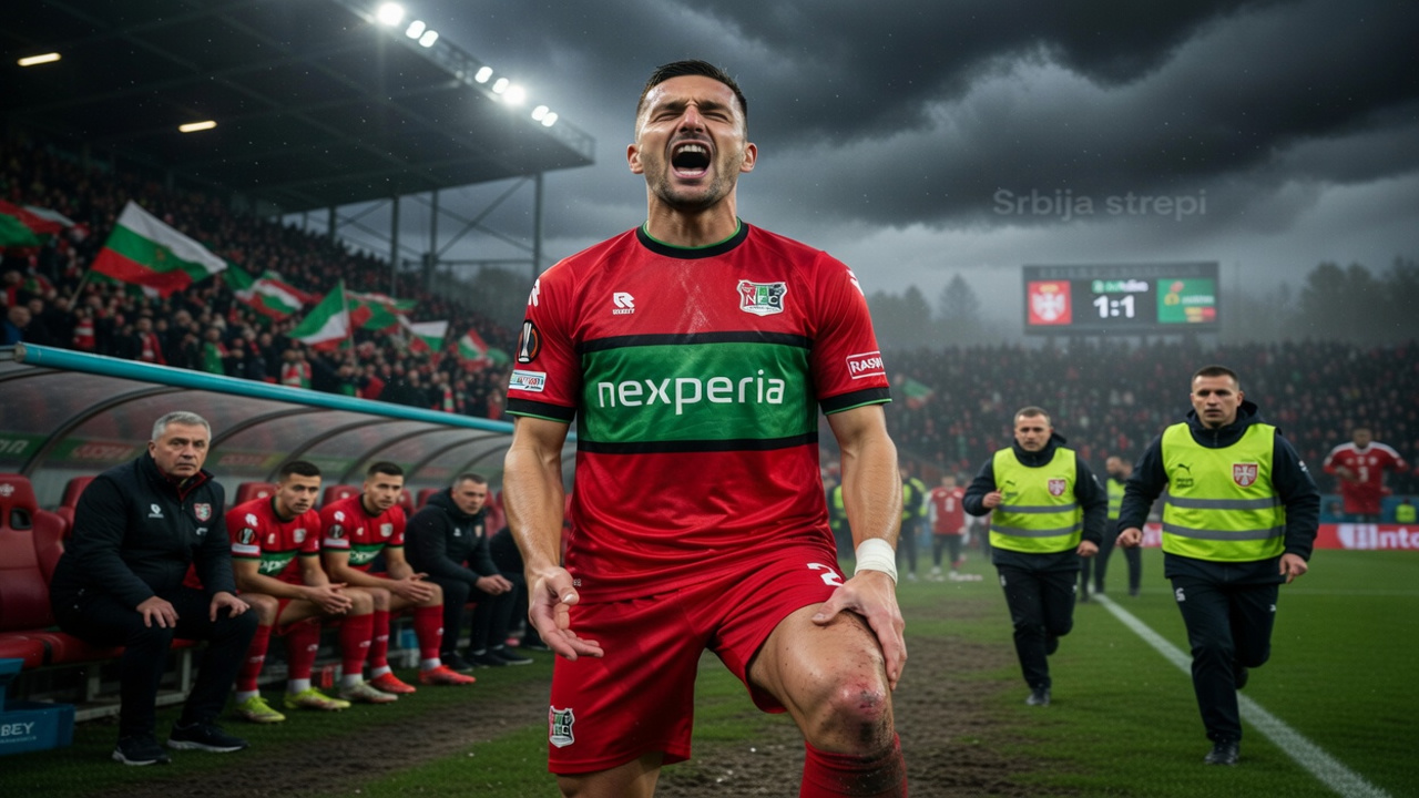 Tadić se povredio, Srbija strepi