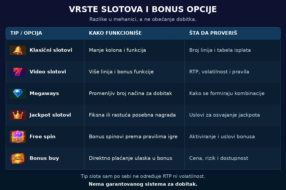 Kako igrati slot aparate korak po korak