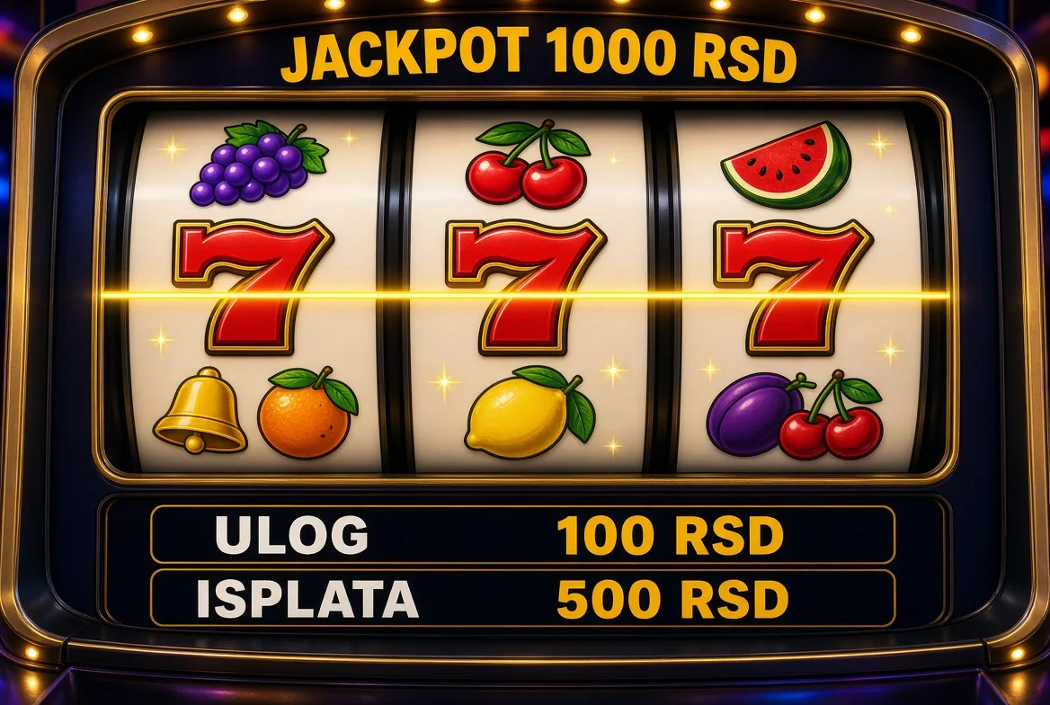 Primer Lucky 7 igre sa ulogom i isplatom