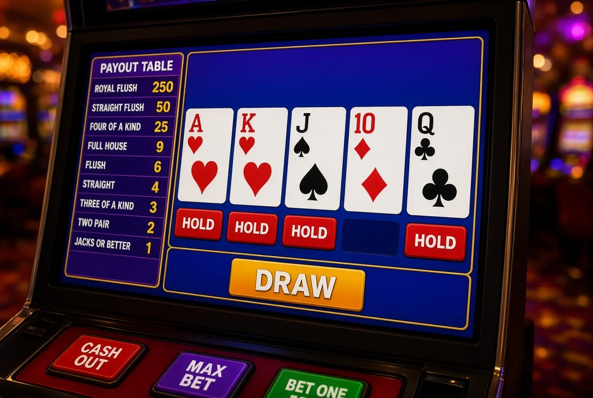 Kako se igra video poker – Pravila i saveti