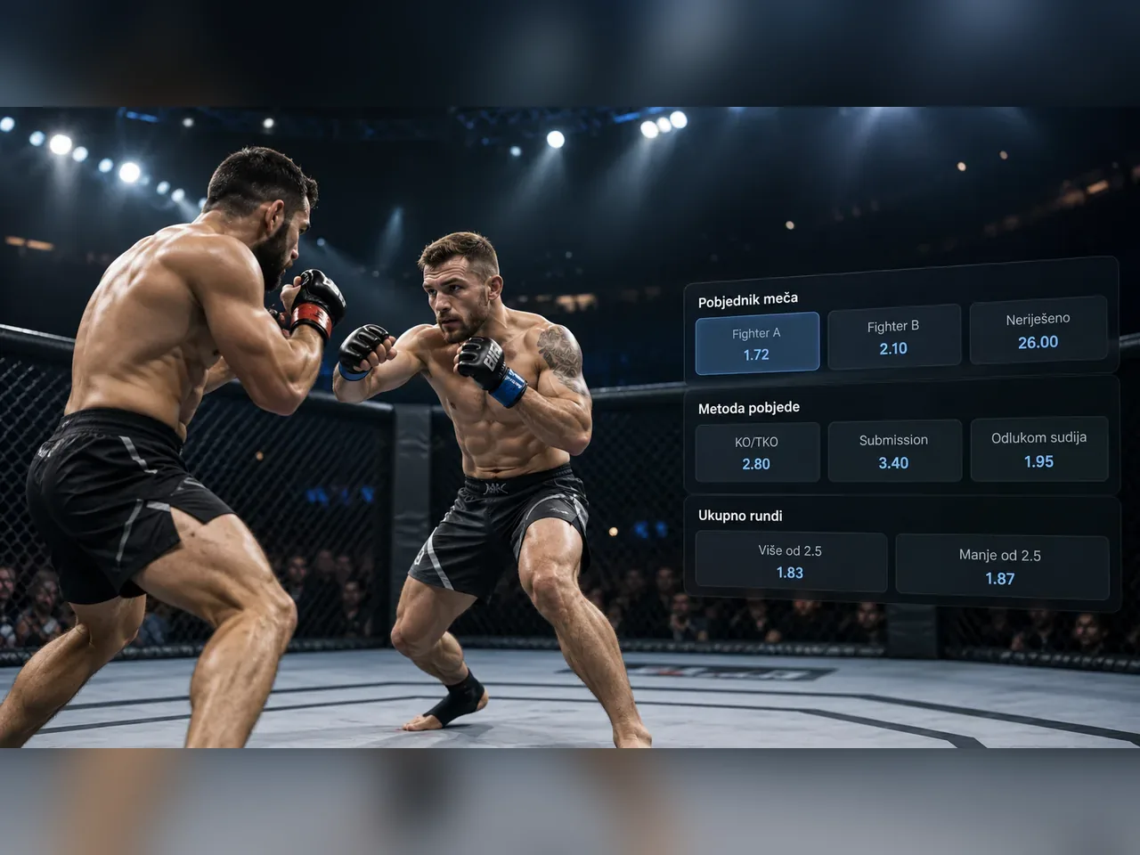 Kako se kladiti na MMA