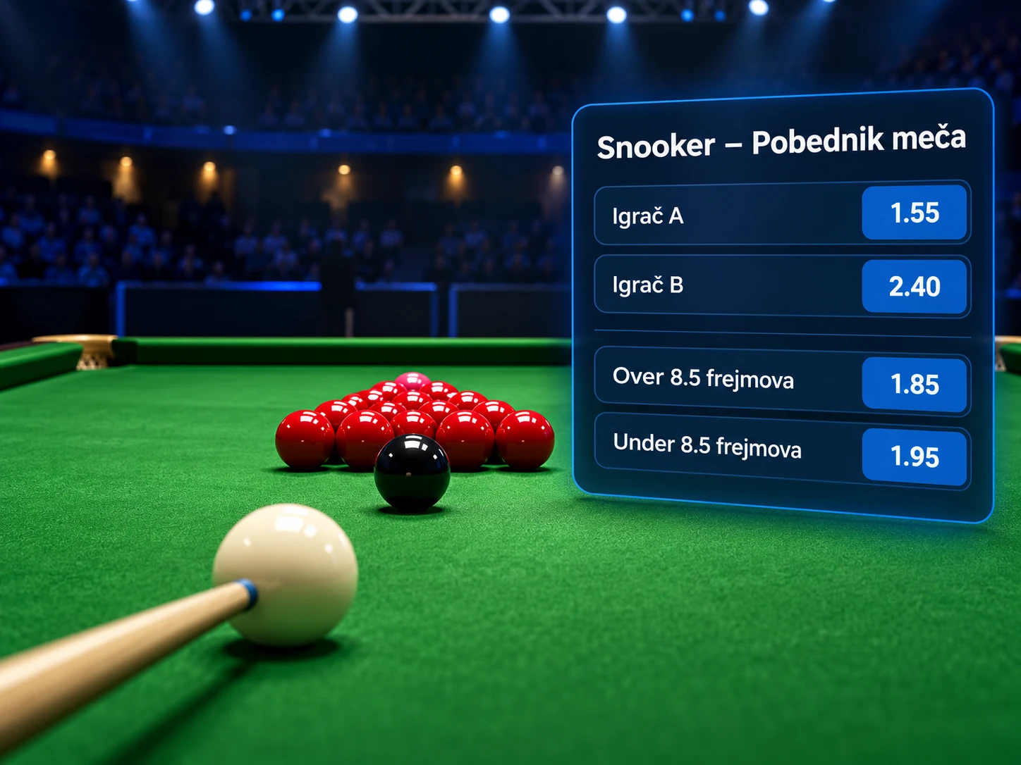 Kako se kladiti na snooker