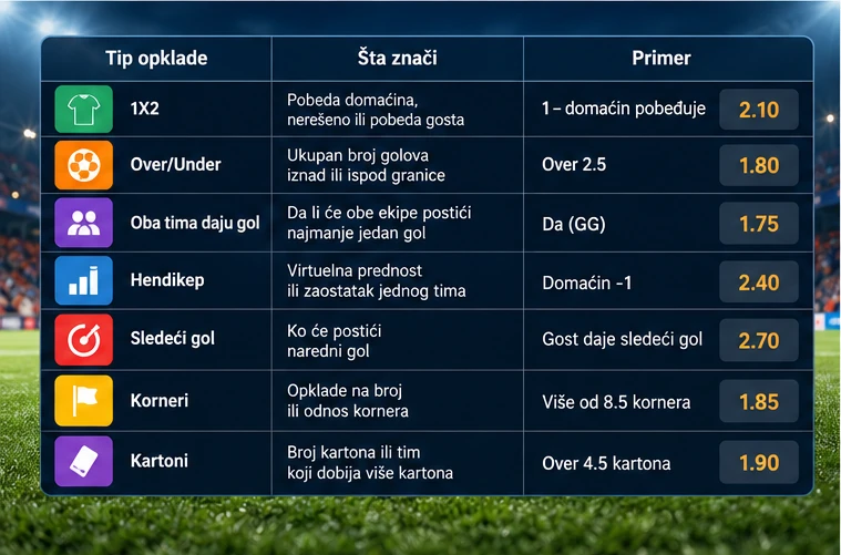 Kako se kladiti na fudbal uživo korak po korak